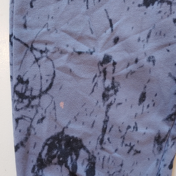 Fashion Nova Blue Tie Dye Joggers - Picture 3 of 3